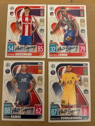 Conjunto di figurine Match Attax