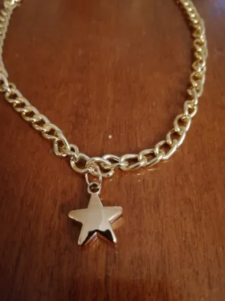 Set collana e orecchini con stella