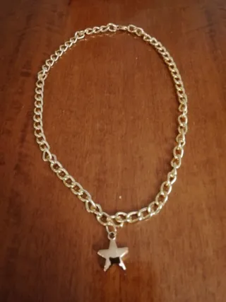 Set collana e orecchini con stella