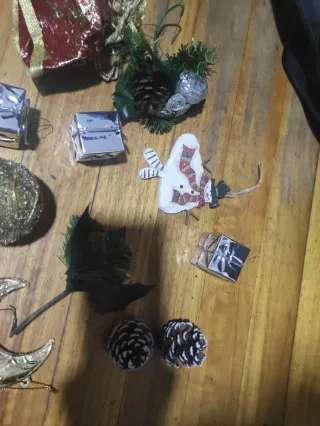 Decoraciones Navideñas Retro