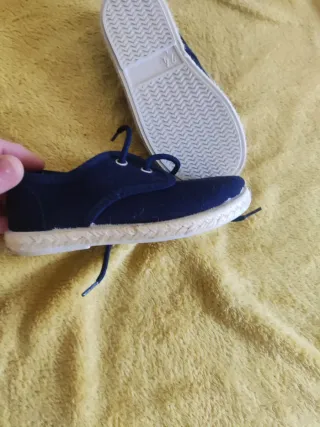 Zapatos niño azul nuevos