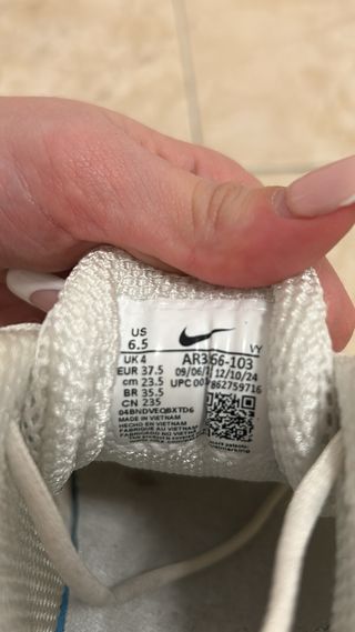 Nike Shox TL Plata y Beige