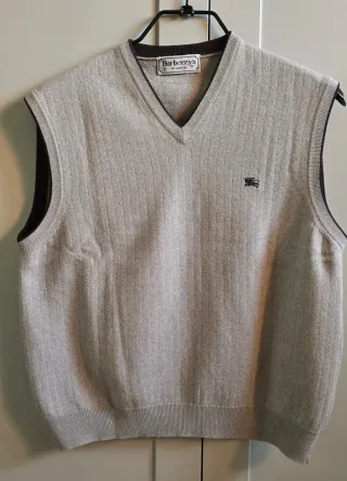 Chaleco Burberrys Lana Merino-Acrílico Talla M