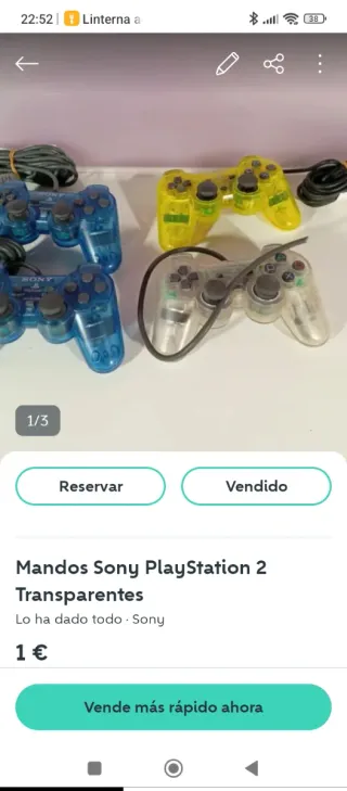 Lote 24 mandos PlayStation 2