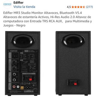 Altavoces Edifier MR3 Studio Monitor Bluetooth