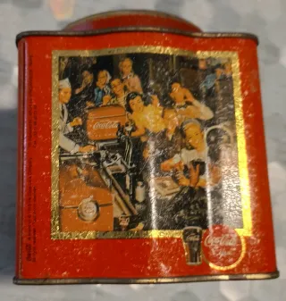 Scatola Coca-Cola Vintage