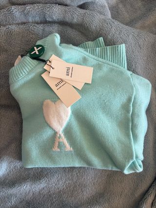 Ami Paris Jersey turquesa