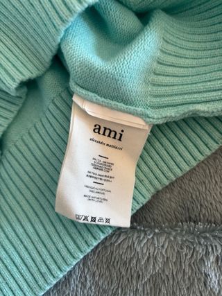 Ami Paris Jersey turquesa