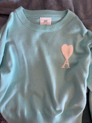Ami Paris Jersey turquesa