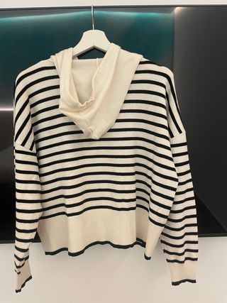 Jersey rayas con capucha Talla L