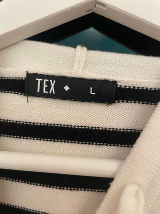 Jersey rayas con capucha Talla L