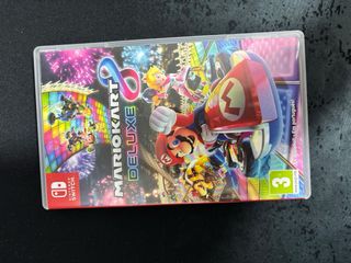 Nintendo Switch OLED + Mario Kart 8 Deluxe + Funda