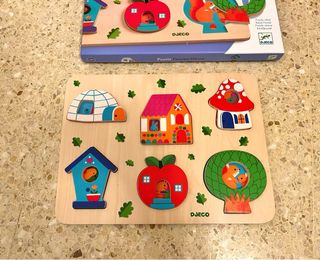 Puzzle bebé encajable Djeco