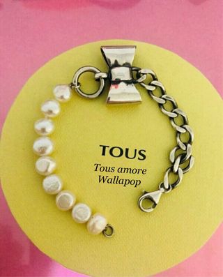 Pulsera Tous Betty Plata Perlas