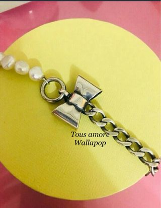 Pulsera Tous Betty Plata Perlas