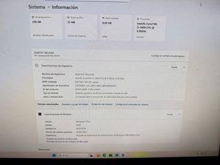 HP 8300 i5 SSD 240GB W11