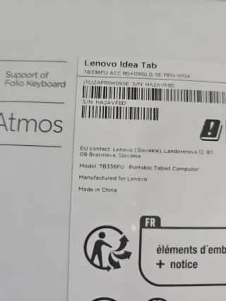 Lenovo Idea Tab con Tab Pen