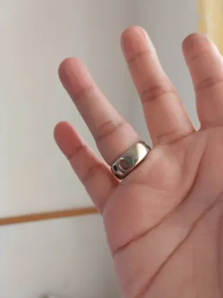 Lote 4 Anillos y 2 par Pendientes Plata 925.