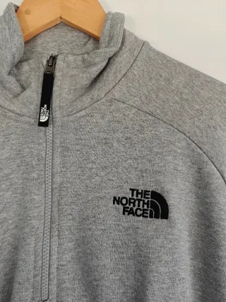 Sudadera The North Face Crop Mujer Gris