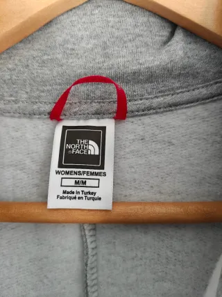 Sudadera The North Face Crop Mujer Gris