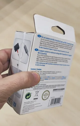 Base Carga y Soporte Wii U GamePad