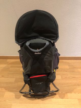 Mochila Portabebés Deuter Kid Comfort 1 Negra