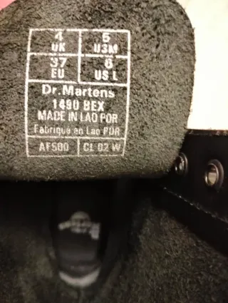 Dr. Martens n.37 Nero usati una sola volta