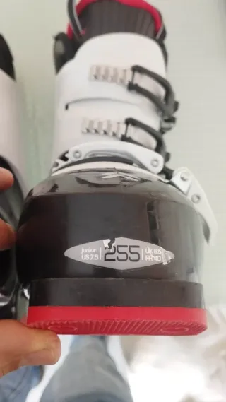 Botas de esquí junior TecnoPro T50 Talla 40 rojas,