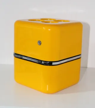 Radio Cubo Ultravox Quadrifoglio Gialla arredament