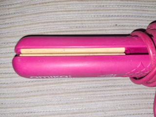 Plancha de cabello Amika rosa