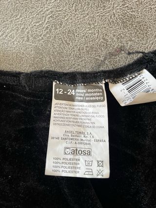 Disfraz de gato para bebé