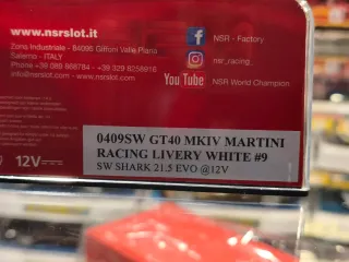 NSR 0409SW Ford GT40 MKIV Martini Livery