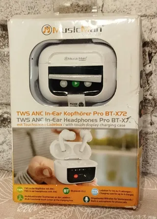 Auriculares MusicMan Pro BT-X72 TWS ANC