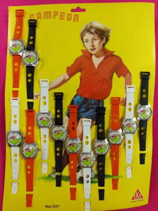 Expositor EKO Relojes Juguete Antiguo