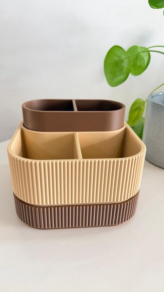 Organizador de Maquiagem Empilhável