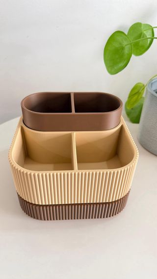 Organizador de Maquiagem Empilhável