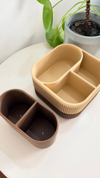 Organizador de Maquiagem Empilhável