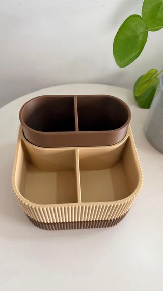 Organizador de Maquiagem Empilhável