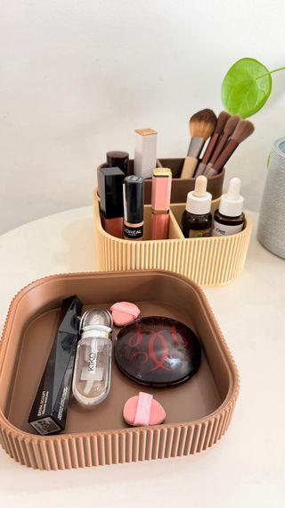 Organizador de Maquiagem Empilhável