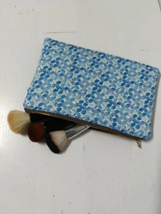 Neceser maquillaje hecho a mano