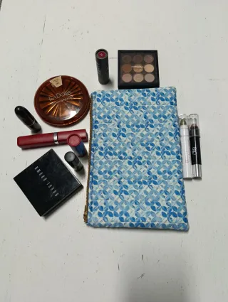 Neceser maquillaje hecho a mano