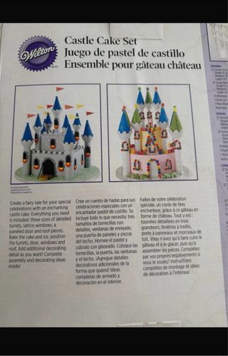 Set Repostería Castillo Wilton 32 Piezas