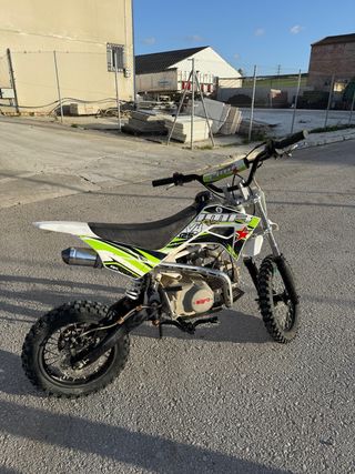 Pit Bike Kayo Motocross Verde/Blanco