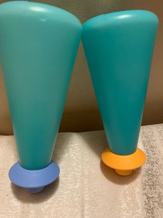 Set 2 Contenitori Olio Aceto Vintage Tupperware