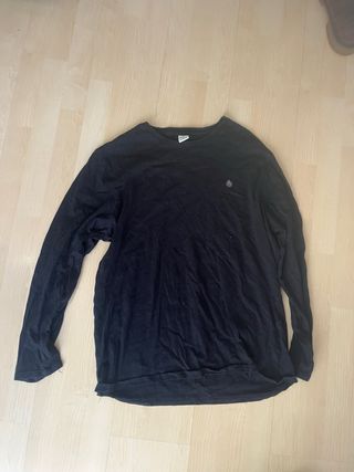 Camiseta Springfield Negra Talla XL