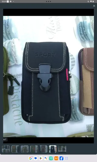 Riñonera multifunción para móvil