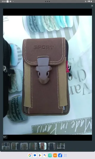 Riñonera multifunción para móvil