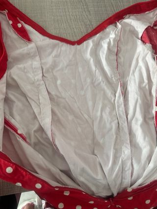 Traje de Gitana Rojo Lunares