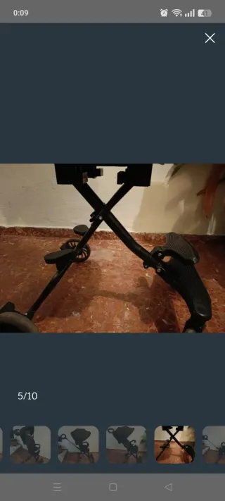 Carrito de paseo negro