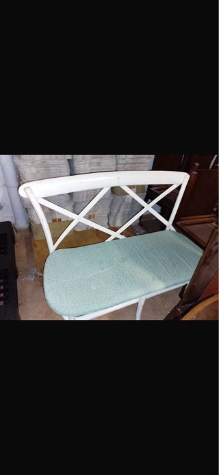 Banqueta sofá restaurada